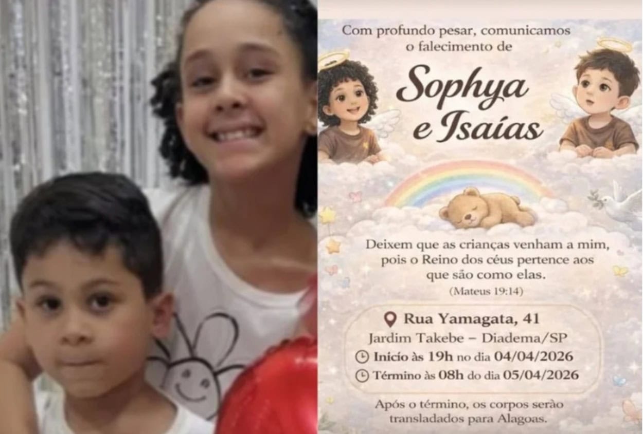 Corpos foram transladados de São Paulo para Alagoas com o suporte da prefeitura, permitindo que o sepultamento ocorresse na terra natal de seus pais.