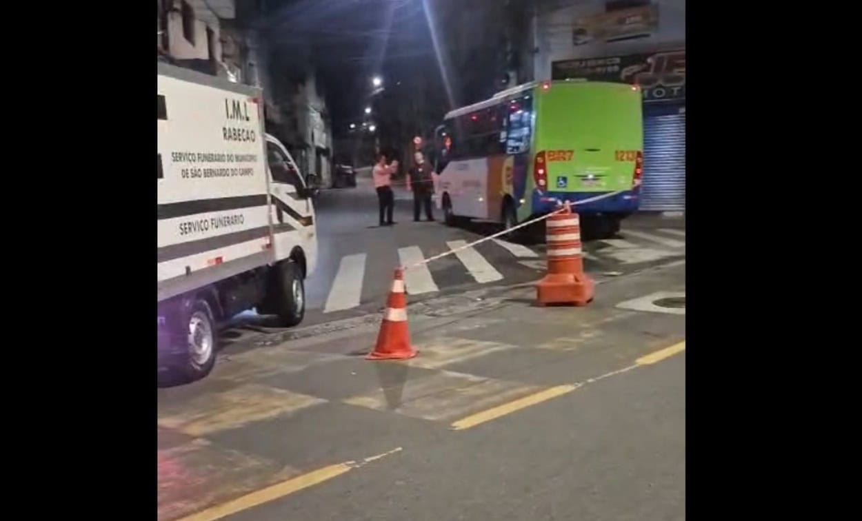 Em São Bernardo, mulher morre após ser atropelada por moto na Vila São Pedro