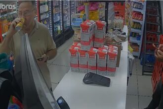 Câmeras flagram motorista comprando álcool na véspera de atropelamento fatal em Diadema