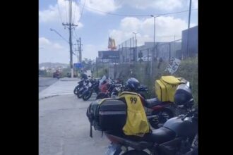Entregadores denunciam falta de estrutura e insegurança no Outlet Premium Imigrantes