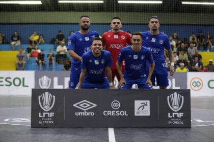 Liga São Caetano de Futsal goleia Juventude (MS) na estreia da Liga Nacional Silver no Joaquim Cambaúva Rabello