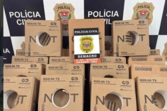Polícia civil prende homem por receptação de cabos da Claro net no Jardim Thelma