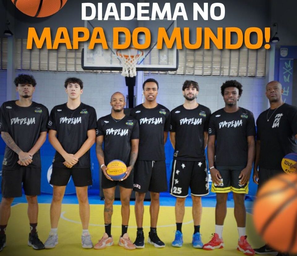 Diadema recebe a 1ª etapa da Série Prata do Campeonato Paulista de Basquete 3x3 neste fim de semana