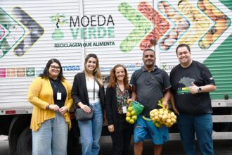 Município do Paraná deseja replicar programa de reciclagem e segurança alimentar de Santo André