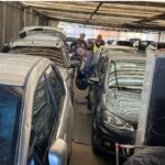 PM encontra três carros furtados guardados em estacionamento em São Caetano