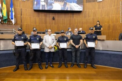 Câmara celebra Dia do Policial com homenagens a profissionais da segurança pública