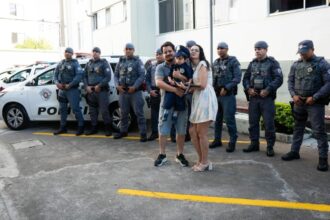 Polícia Militar: heróis de farda transformam aniversário em sonho realizado para criança de 3 anos
