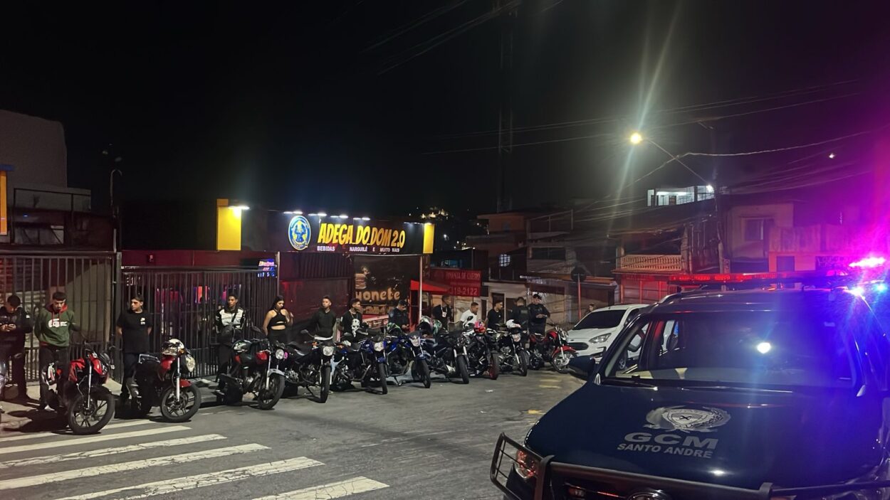 Santo André aplica 48 autuações durante Operação Sono Tranquilo