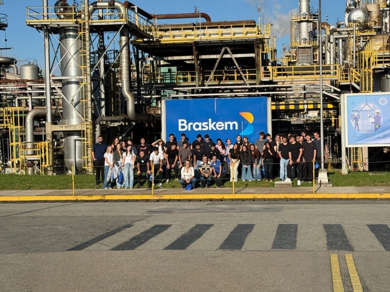 Braskem recebe estudantes da FGV em visita à unidade do ABC com foco em sustentabilidade