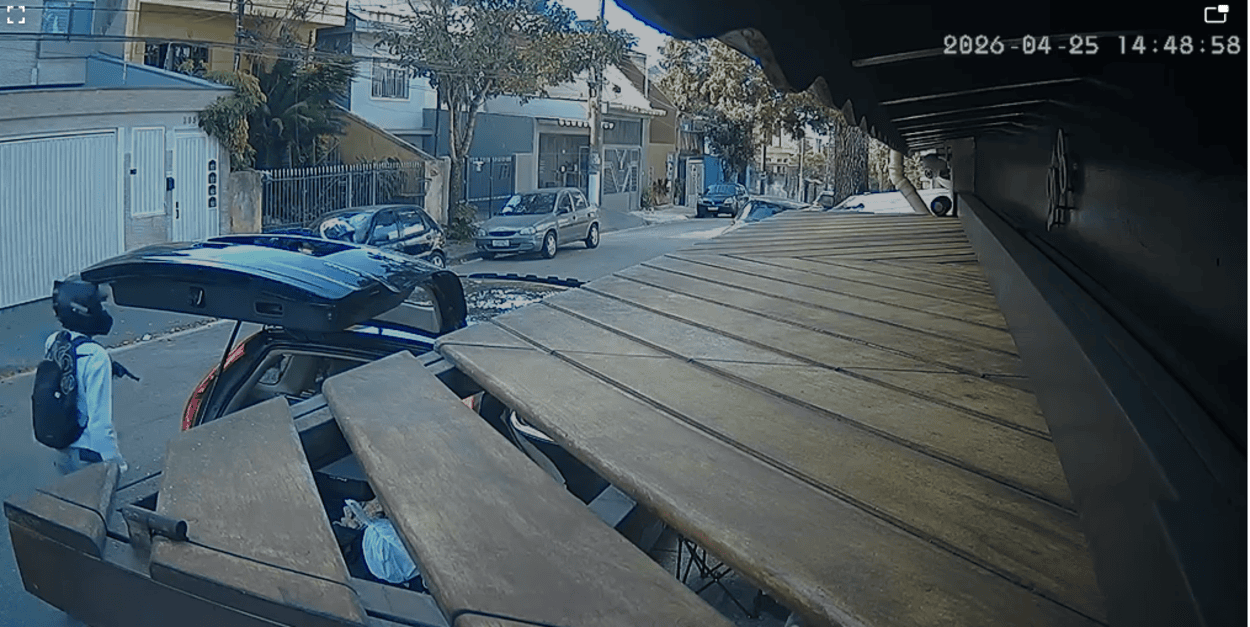 Criminoso é preso com celulares e alianças após perseguição e colisão em Santo André com moto roubada 