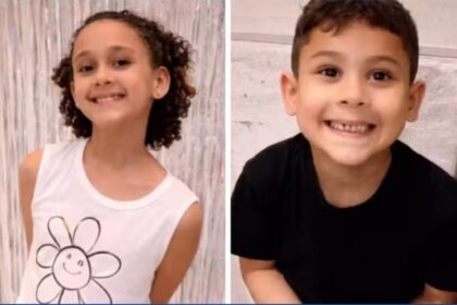 A pequena Sophia e o irmão, Izaias, morreram atropelados por motorista embriagado enquanto pulavam corda