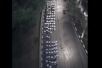 Novos Guardas Civis de Diadema encaram corrida de 13 km antes do amanhecer