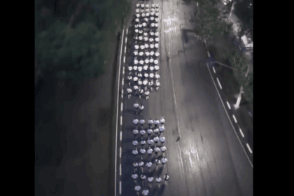 Novos Guardas Civis de Diadema encaram corrida de 13 km antes do amanhecer