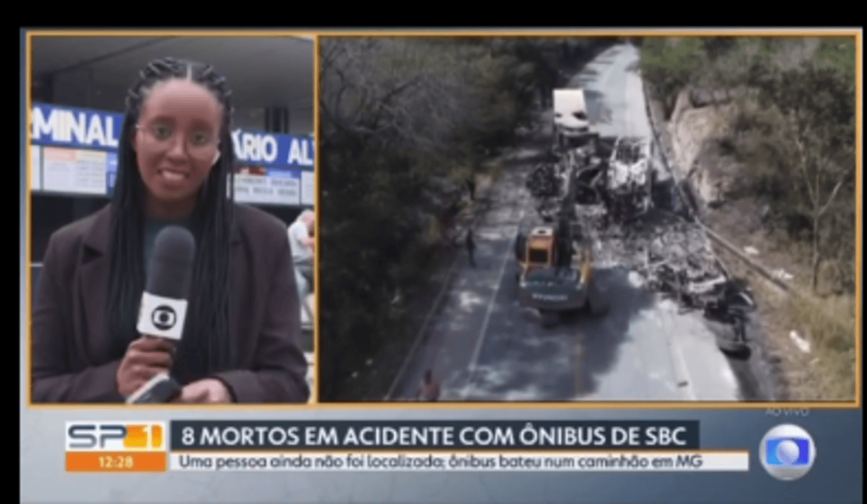 Tragédia na BR-251: ônibus que saiu de São Bernardo teve duas vítimas fatais