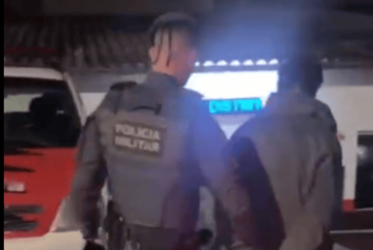 Ladrão invade residência, furta televisão e acaba preso pela PM durante fuga em SBC