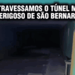 Túnel na Via Anchieta repercute na internet após vídeo de influenciador de São Bernardo