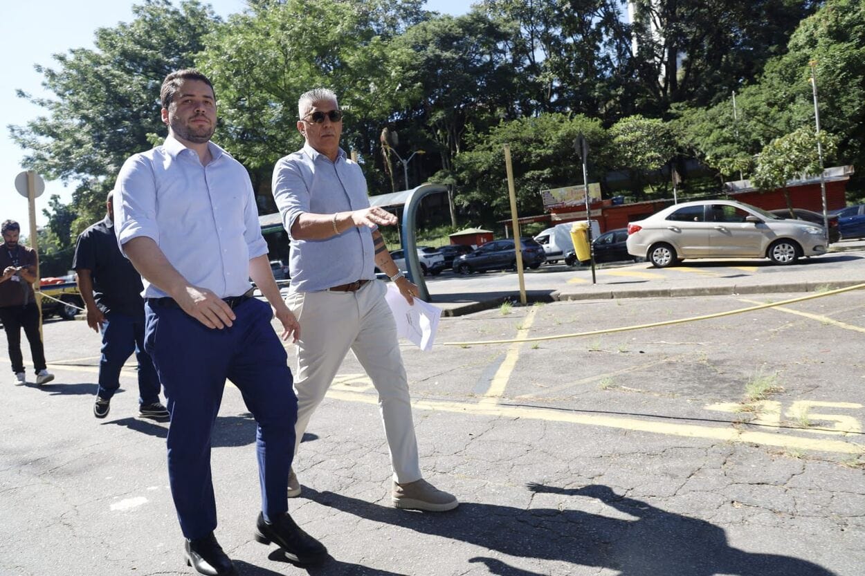 Prefeito Gilvan dá início às obras de revitalização da Avenida do Conhecimento, em Santo André