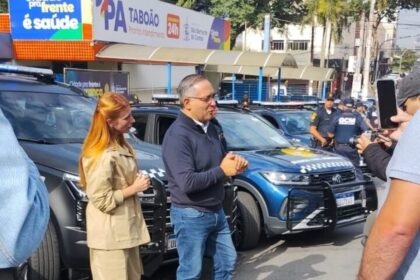 São Bernardo entrega de novas viaturas e Operação "Bairro Mais Seguro" no Taboão