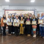 Evento que homenageou personalidades representativas da comunidade nordestina de São Caetano do Sul, com a participação do cantor e compositor Daniel Feittosa