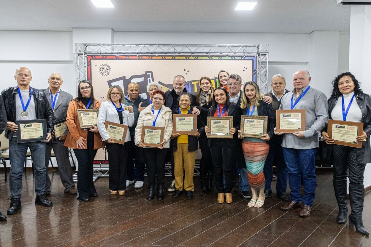 Evento que homenageou personalidades representativas da comunidade nordestina de São Caetano do Sul, com a participação do cantor e compositor Daniel Feittosa