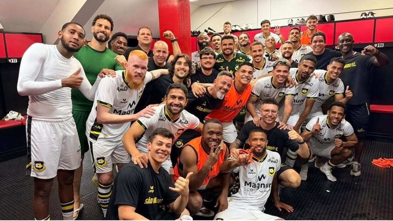 São Bernardo vence o Atlético-GO fora de casa e retoma a liderança da Série B