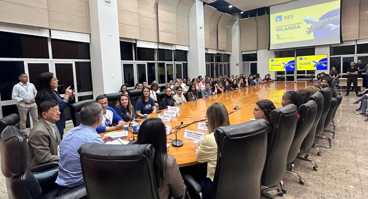 Alunos selecionados para a 2a edição do Conecta São Bernardo começam a ‘viver’ o clima do intercâmbio na Irlanda