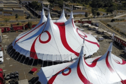Com comboio de 50 carretas, Circo Máximus chega a São Bernardo para estreia no dia 27