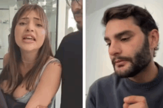Cabeleireiro Eduardo Ferrari foi atacado com uma faca por Laís Gabriela dentro do salão onde trabalha, na Barra Funda, Zona Oeste da capital paulista