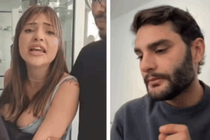 Cabeleireiro Eduardo Ferrari foi atacado com uma faca por Laís Gabriela dentro do salão onde trabalha, na Barra Funda, Zona Oeste da capital paulista