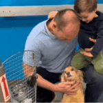 Após um ano, Eduardo Bolsonaro reencontra cachorrinha Beretta nos Estados Unidos