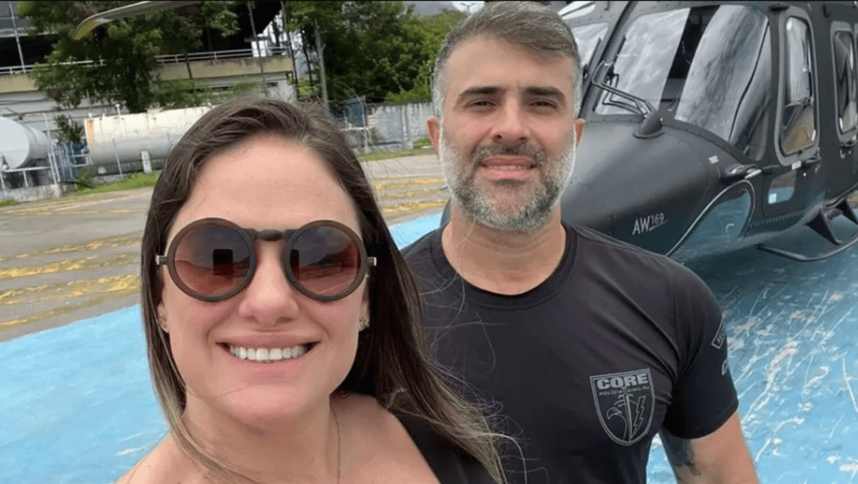 Esposa do comandante Felipe publica vídeo emocionante após sue falecimento