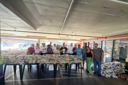 Arrecadações foram destinadas ao Banco de Alimentos de São Bernardo e a organizações sociais vinculadas ao movimento sindical do ABC