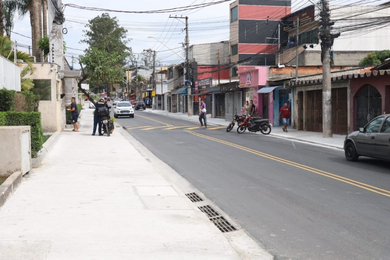 Santo André entrega obras de drenagem e mobilidade no Cata Preta