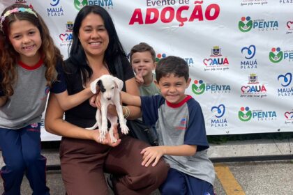 Pets são adotados durante evento promovido pela Prefeitura de Mauá