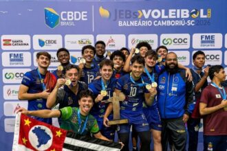 Vôlei Mauá Sub-18 conquista título brasileiro escolar