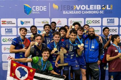 Vôlei Mauá Sub-18 conquista título brasileiro escolar