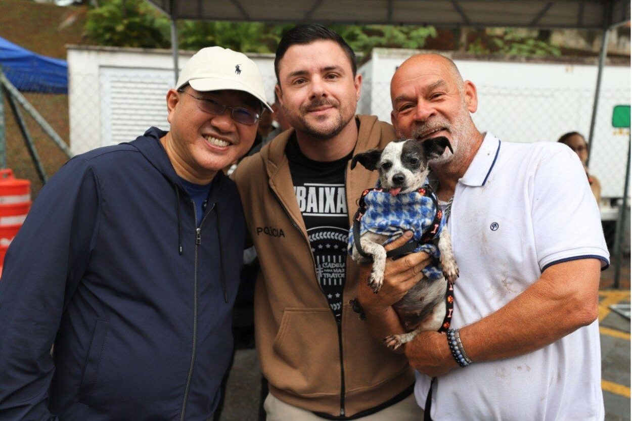 Evento aconteceu neste domingo (17/05) no Paço Municipal de Diadema; 600 fizeram ultrassom e teve ainda vacinação e distribuição de brindes