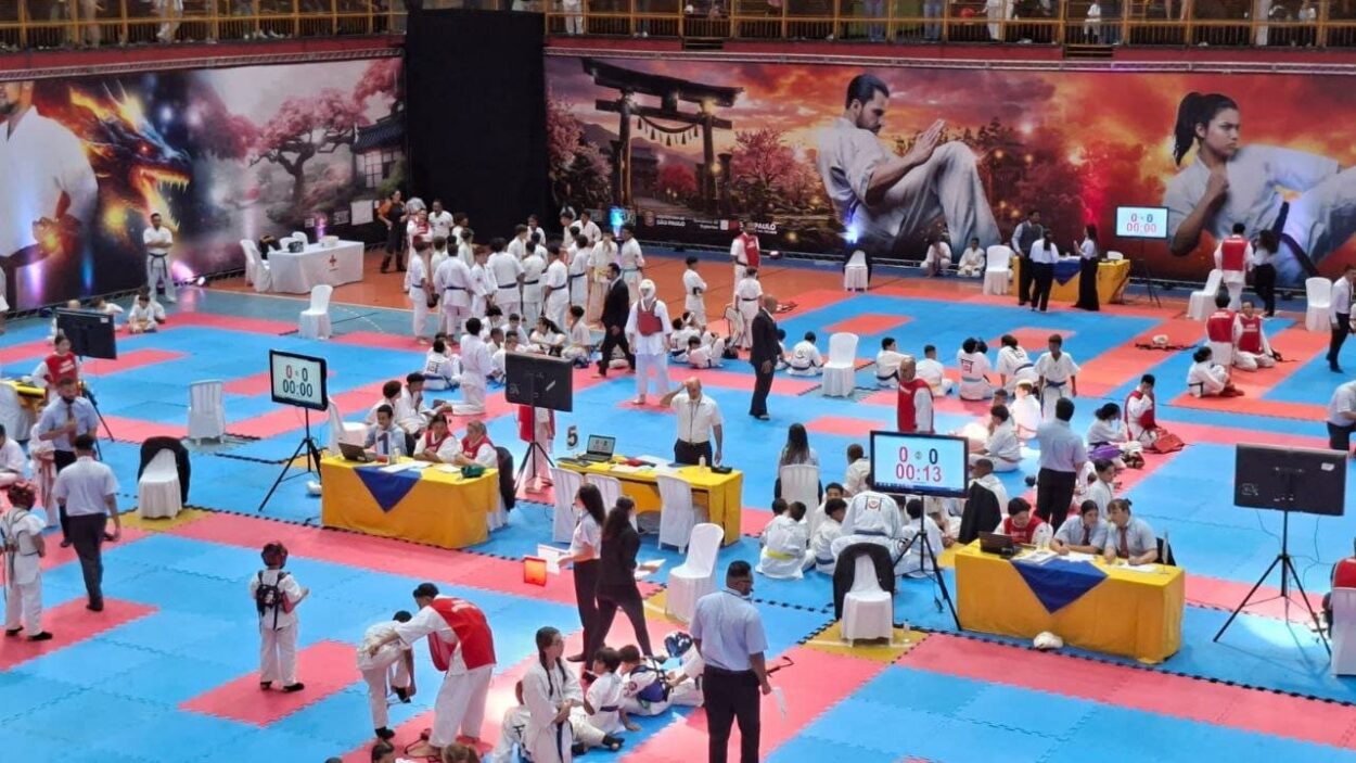 Ribeirão Pires conquista duas medalhas de ouro e uma de prata no 33º Troféu Brasil de Karatê Interestilos