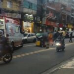 Acidente com motociclista interdita trecho da Avenida Dom Pedro de Alcântara em São Bernardo