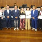 Registro do evento comemorativo dos 35 anos do Consórcio ABC, marcado pela integração e planejamento do futuro regional.