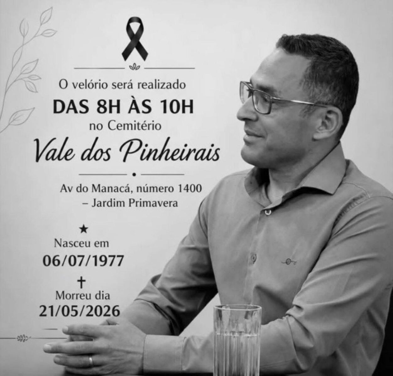 Morte de Akira do Povo é registrada como ‘suspeita’; ex-vereador tinha histórico de depressão, diz BO