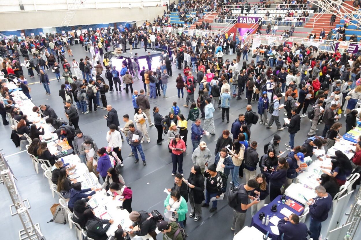 5º Feirão do Emprego de Mauá supera expectativas, reúne mais de 6 mil pessoas e encaminha 60% para entrevistas