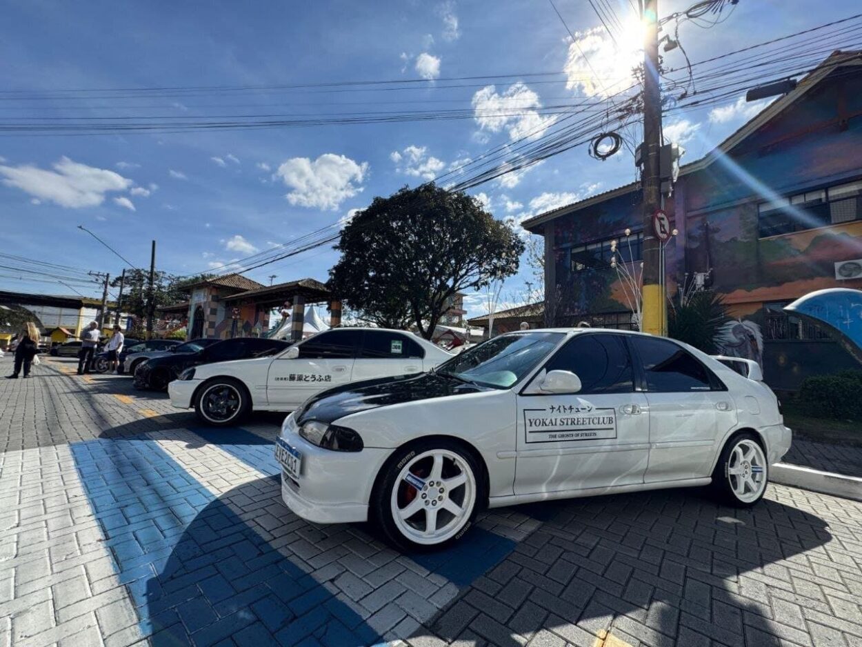 Yokai Street Club retorna ao Festival Oriental com exposição de cerca de 30 carros japoneses modificados