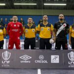Liga São Caetano goleia Vasco em casa por 5 a 1 e segue em busca da liderança a Liga Nacional Silver de Futsal
