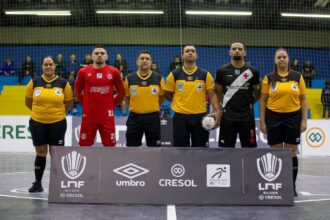 Liga São Caetano goleia Vasco em casa por 5 a 1 e segue em busca da liderança a Liga Nacional Silver de Futsal