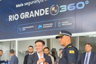 Prefeito Akira Auriani inaugura Centro de Monitoramento do programa Rio Grande 360º e anuncia concurso para a GCM