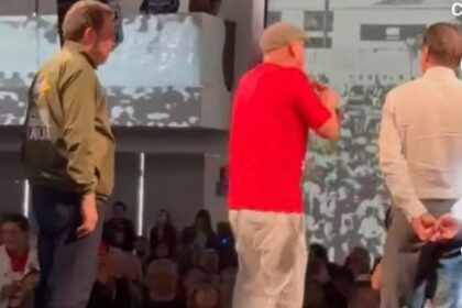 Com Marinho e Boulos, presidente do sindicato dos metalúrgicos do abc lança pré-candidatura à Câmara
