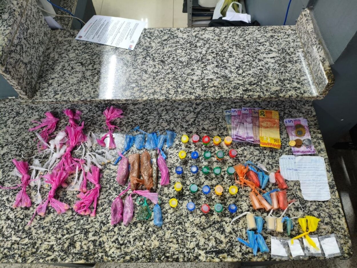 ROMU de Diadema prende suspeito de tráfico de drogas na Vila Nogueira