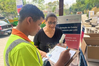 Santo André leva troca gratuita de lâmpadas para cinco novos ecopontos