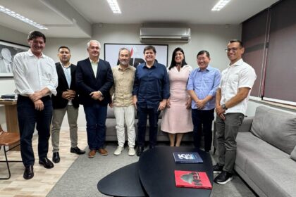 Prefeito Taka Yamauchi se reúne com Baleia Rossi na sede do MDB e reforça articulação política para 2026